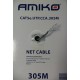 AMIKO CAT5e BC UTP CCA fali kábel 305m